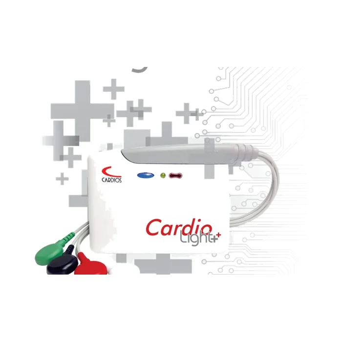 CardioLight+, gravador de Holter com USB-C da Cardios